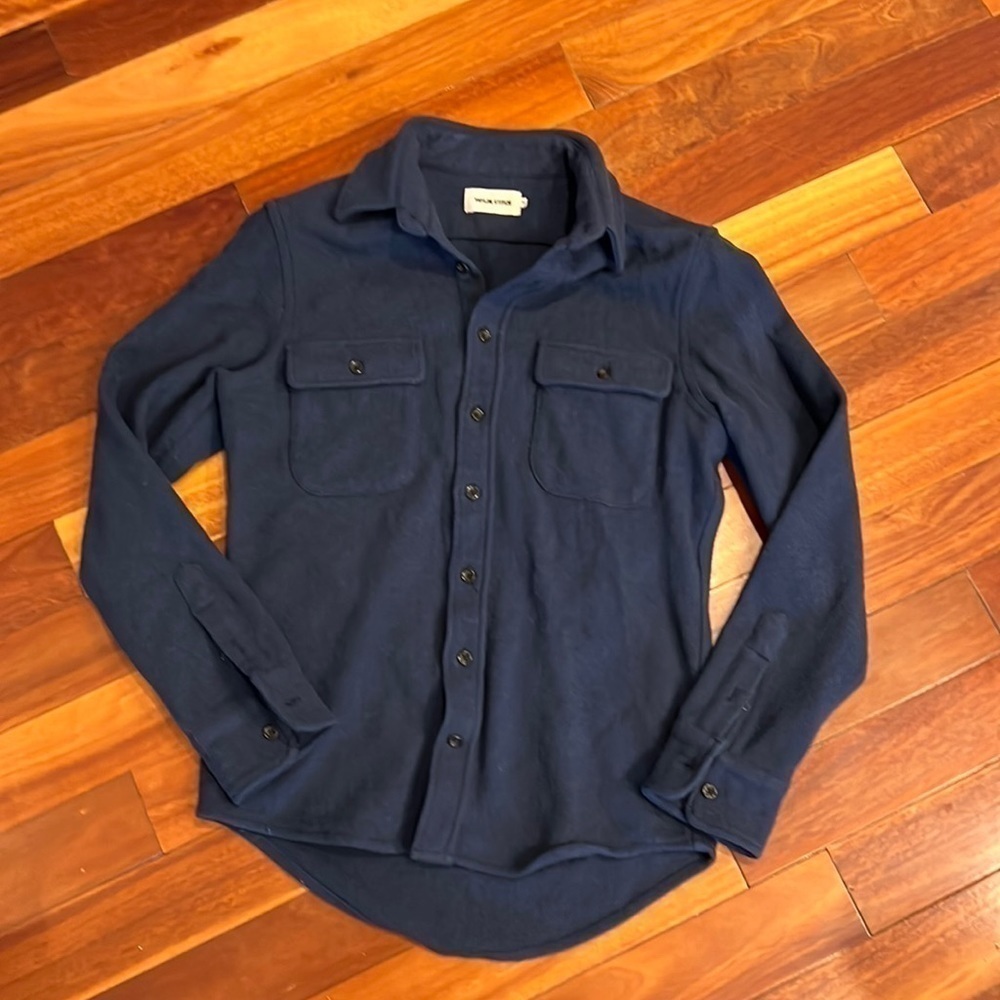 ⭐️ Taylor Stitch Wool Button Down Shirt Size 36 XS